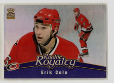 Erik Cole 2002 Crown Royale Rookie #3 RC Mint Carolina Hurricanes Hockey Card