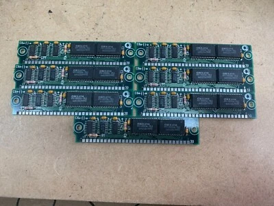 7x 1MB SIMM 30 Pin 70ns M514800A-70J - Bild 1 von 4