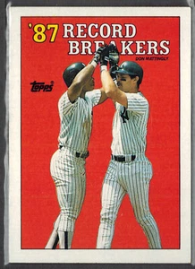1988 Topps ~ Don Mattingly Record Breaker 2 - Imagen 1 de 2