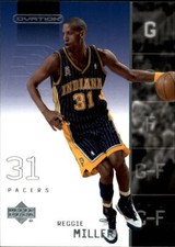 2002-03 Upper Deck Ovation Basketball #30 Reggie Miller