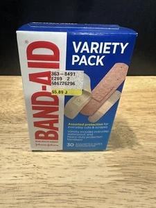 NIB Band-Aid Variety Pack (30 In box) - Picture 1 of 5