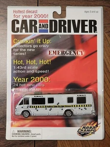 S.W.A.T. POLICE mobile unit,rv,car and driver,road champs,1:43 - Picture 1 of 2
