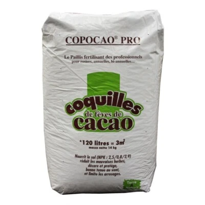 MONJARDINEXTRAORDINAIRE COPOCAO/TENCAO - 100 L / Paillage de coquilles de fèves de cacao