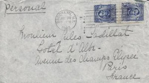1903, Brooklyn, NY to Paris, France, See Remark (19154) - Imagen 1 de 1