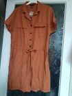 NEW LOOK womens amber collared short sleeve button up mini playsuit