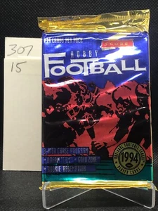 1 Sealed Hobby pack 1994 SCORE FOOTBALL 14 cards/pack Marshall Faulk Rookie RC? - Picture 1 of 2