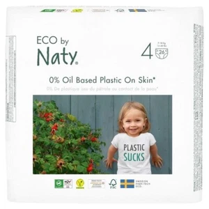 Eco by Naty Nappies, Size 4 - 26 per pack - Picture 1 of 2