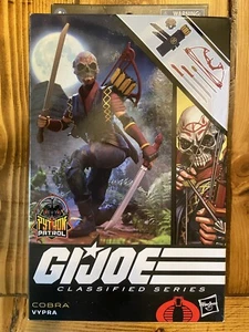 Hasbro G.I. Figura de acción Joe Classified Series 6 pulgadas Cobra Vypra # 88 ~ Nueva - Imagen 1 de 8