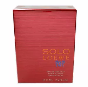 LOEWE SOLO LOEWE POP POUR HOMME EAU DE TOILETTE SPRAY 75 ML/2.5 FL.OZ. NIB-32797 - Picture 1 of 2