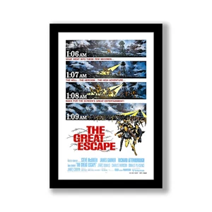 THE GREAT ESCAPE - 11x17 gerahmtes Filmposter von Wallspace - Bild 1 von 6