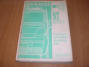 Werkstatthandbuch  NT8175A Elektr. Schaltpläne Renault Trafic Modelljahr 2001 - Bild 1 von 2
