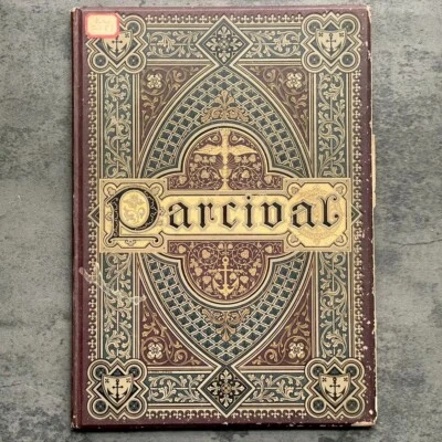 Parcival A Heroic Saga in 12 Engravings 1883 German Edition Arthurian Literature - Image 1 of 4