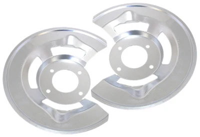 Ford Mustang 1964-73 protectores antipolvo de freno de disco delantero Foto 1 de 3