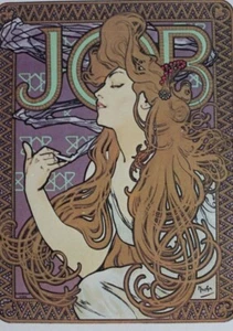 Vintage Jugendstil Postkarten - 1980er Jahre Reproduktion - wählen Sie eine - Bild 1 von 49