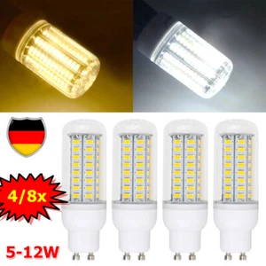 4/8x 5W-12W LED Mais Lampe Birne GU10 Glühbirne SMD Leuchtmittel Licht Maislampe - Bild 1 von 9