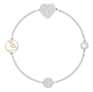 Swarovski remix collection Heart Bracelet bangle chain New RRP 85 - Picture 1 of 5