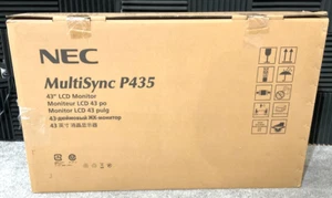 NEC MultiSync P435 43" LEC LCD Display 4K P435 ✅❤️️✅❤️️  New! Open Box - Picture 1 of 5
