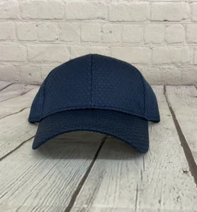 OC Sports Youth Unisex Blank Mesh OSFM Navy Strapback Cap Hat New - Picture 1 of 5
