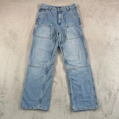 Pantalones de mezclilla vintage Polo Ralph Lauren Carpenter doble rodilla para mujer 29x30 (etiqueta 16) azul Foto 1 de 4