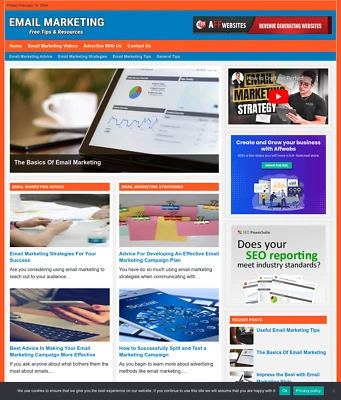 Email Marketing Website Business For Sale: Ready-to-Launch Free Installation - Image 1 of 3