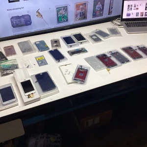 26 iPhone Phone Lot PARTS ONLY Mixed Phones Cell NEW 6s Screens Backs Apple Rare - Picture 1 of 24