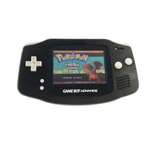 Black Game Boy Advance Console GBA Console AGS-101 Backlight Backlit Screen - Picture 1 of 7