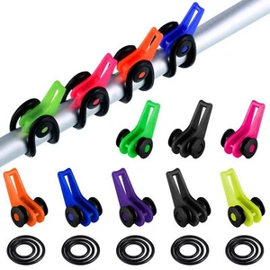 21 Pcs Fishing Rod Hook Holder Fishing Lure Bait Keeper w/ Elastic Rubber Rings - Picture 1 of 7