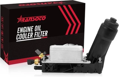 Enfriador de aceite de motor y carcasa de filtro de aceite RANSOTO 11-13 Chrysler 300 5184304AE Foto 1 de 4