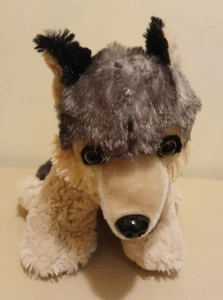 Teddy Bergwolf Hund Stofftier Plüschtier klein weich - Bild 1 von 14