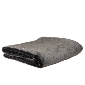 Northlight Brown Faux Fur Plush Throw Blanket 50" x 60" - Picture 1 of 3