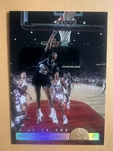 1993-94 Classic Draft Picks Limited Print /74500 Alonzo Mourning #LP10 HOF - Picture 1 of 2