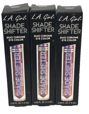 3x L.A. Girl Shade Shifter Duo Chrome Eye Color Tinsel GES244 0.12oz - Image 1 of 4