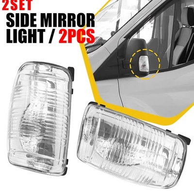 2Set LH LED CAR SIDE MIRROR LIGHT FOR 2015-2021 FORD TRANSIT 150 250 350 HD CARG - Image 1 of 4