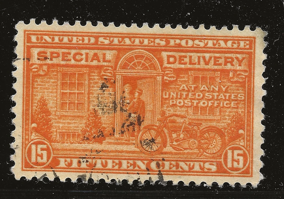 US Scott #E16, Single 1931 Special Delivery 15c FVF Used - Image 1 of 1