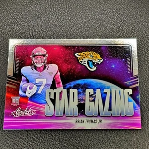 2024 Panini Absolute Brian Thomas Jr Star Gazing Jaguars Rookie #SG-BTJ - Picture 1 of 2
