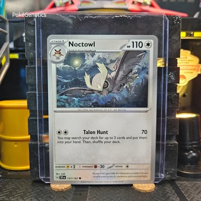 Noctowl Temporal Forces Pokémon TCG 127/162 Scarlet & Violet SV05 Common - Image 1 of 4