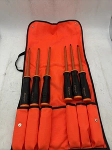 Snap-on Tools 6pc Non-Conductive Composite Combo Screwdriver Set CNSGDX60 - Foto 1 di 8