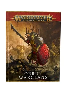 Warhammer Age of Sigmar: Battletome - Orruk Warclans - New! Latest Edition! - Picture 1 of 5