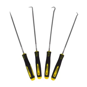 Bleiou Lot de 4 outils longs à pique et crochet - Photo 1/5