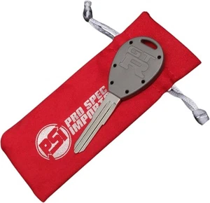 'Satin Frost' Billet Titanium Key blank for R32 / R33 Skyline GTR from 1989...  - Picture 1 of 7