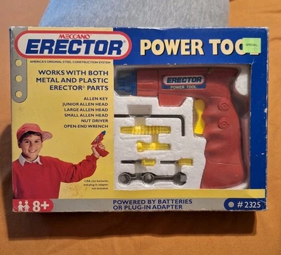 Vintage 1994 Meccano Erector Power Tool #2325 Cordless Screwdriver New  - Image 1 of 4