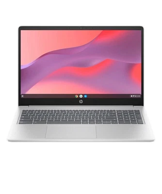 HP - 15.6" Chromebook Laptop - Intel Processor N200 - 8GB Memory - 64GB eMMC ... - Image 1 of 4