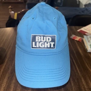 BUD LIGHT LOGO OFFICIALLY LICENSED RELAXED FIT DAD HAT BEER ADJUSTABLE NEW CAP - Picture 1 of 3