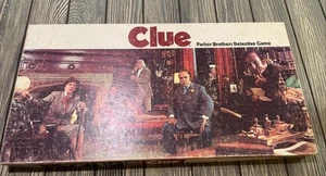 Clue Parker Brothers Original Board Game 1972 Complete In Box - Picture 1 of 15
