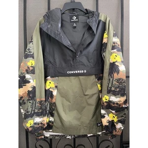 Converse jacket camo green size small men’s - Picture 1 of 5