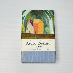 Life: Selected Quotations by Paulo Coelho Small Hardcover Book Inspirational - Picture 1 of 11