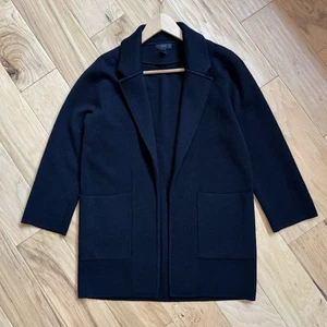 J Crew Sophie Sweater Blazer 100% Wool Knit Jacket Open Front Cardigan Size XS - Picture 1 of 7