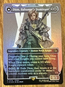 Magic The Gathering Final Fantasy, Dion, Bahamut's Dominant / Bahamut, Warden - Lámina sin bordes - Imagen 1 de 2