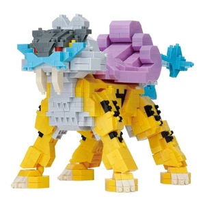 Nanoblock Pokemon Raikou Deluxe Edition NBPM 107 7 x 28 x 21 cm - Picture 1 of 9