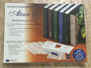 Creative Memories Collection Album ID Kit SILVER 2001 Brand NEW Kit Labels - Picture 1 of 1